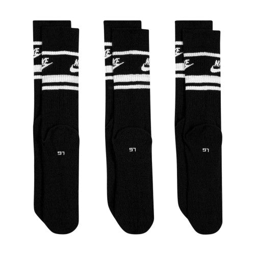 Front - Nike Unisex Adult Everyday Essential Dri-FIT Crew Socks (Pack of 3)