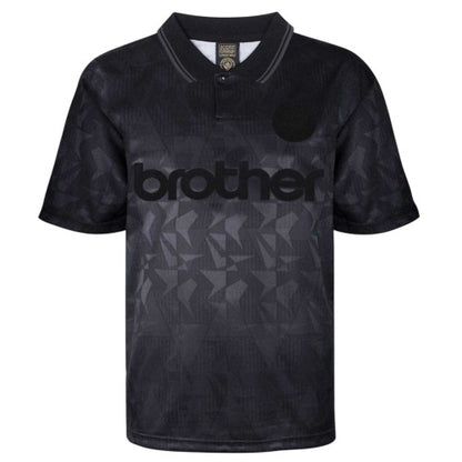 Front - Score Draw Mens 1990 Manchester City FC Away Shirt