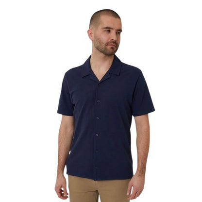 Front - Threadbare Mens Kaylian Regular Short-Sleeved Shirt