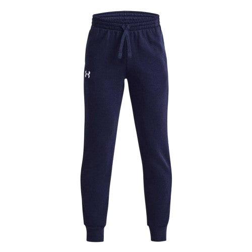 Front - Under Armour Boys Fleece Jogging Bottoms