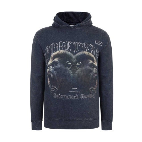 Front - Firetrap Mens Graphic Print Cotton Hoodie