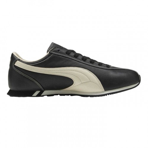 Front - Puma Mens Sprint Cowhide Leather Lace Up Trainers