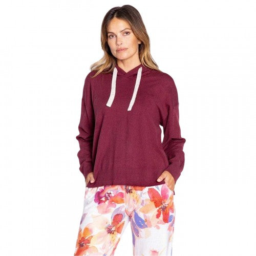 Front - PJ Salvage Womens/Ladies Drawstring Hoodie