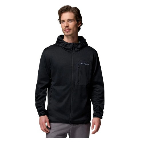 Front - Columbia Mens Tall Heights Fleece Jacket