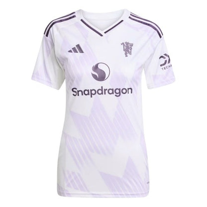 Front - Adidas Womens/Ladies 25/26 Manchester United FC Away Jersey