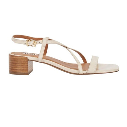 Front - Dune London Womens/Ladies Jaskell Low Block Heel Sandals