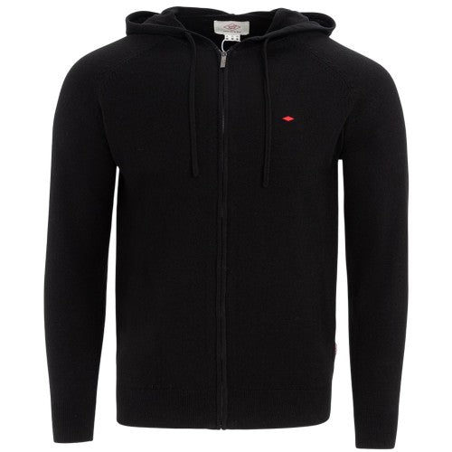 Front - Lee Cooper Mens Acrylic Full Zip Hoodie