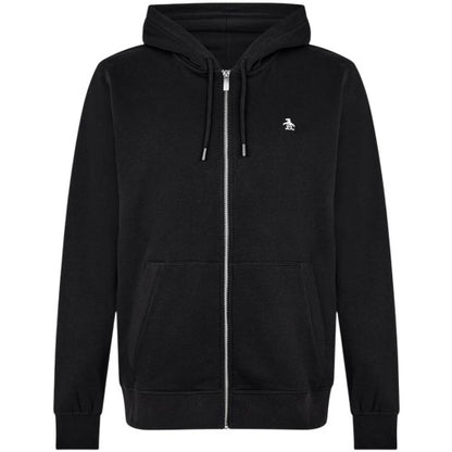 Front - Original Penguin Mens Cotton Long-Sleeved Full Zip Hoodie