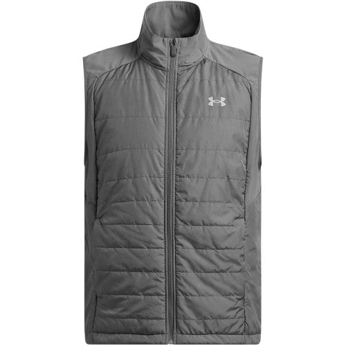 Front - Under Armour Mens Vitality Sleeveless Running Vest Top