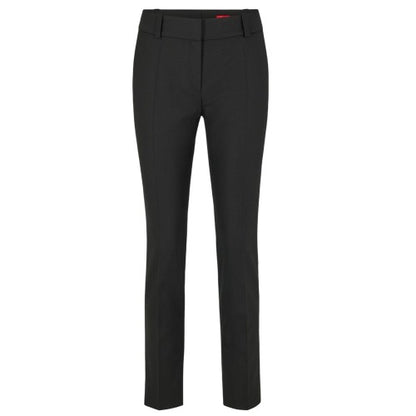 Front - Hugo Womens/Ladies Hetana Straight Trousers