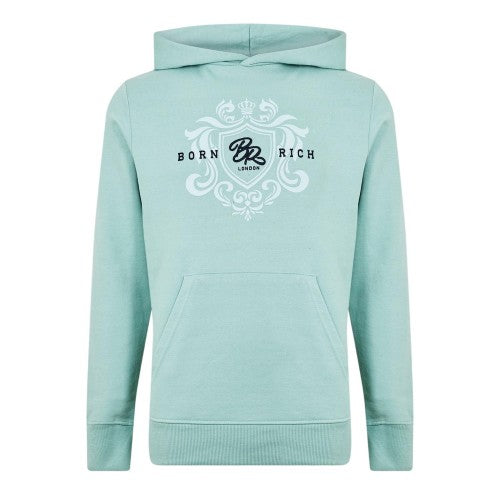 Front - Born Rich Mens Jairo Hoodie