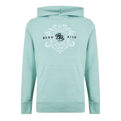 Front - Born Rich Mens Jairo Hoodie