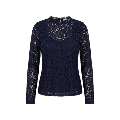 Front - Little Mistress Womens/Ladies Lace Wrap Top