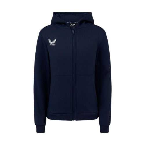 Front - Castore Childrens/Kids Full Zip Hoodie