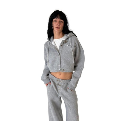 Front - The Ragged Priest Womens/Ladies Crop Hoodie