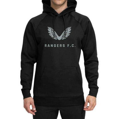 Front - Castore Mens Rangers FC Pullover Hoodie