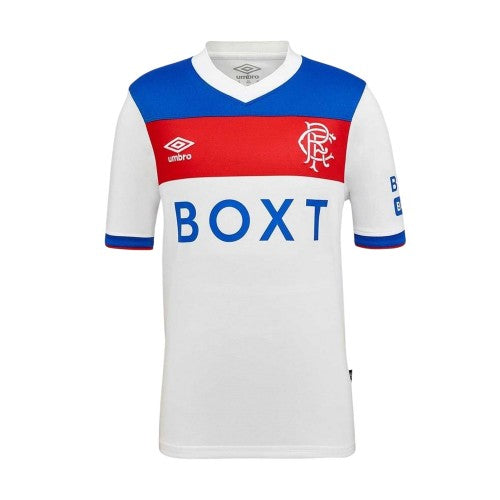 Front - Umbro Childrens/Kids 25/26 Rangers FC Away Jersey