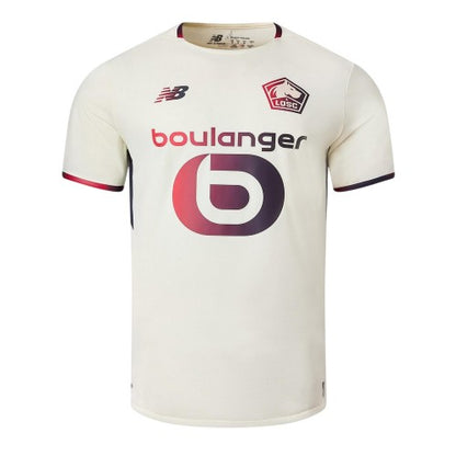 Front - New Balance Mens Lille 25/26 Away Jersey