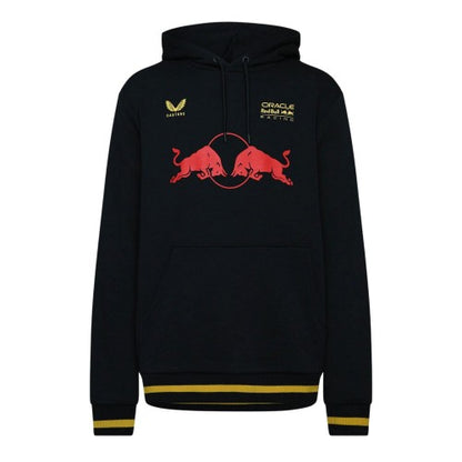 Front - Castore Mens Oracle Red Bull Racing Hoodie
