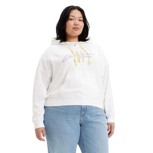 Front - Levis Womens/Ladies Authentic Graphic Hoodie