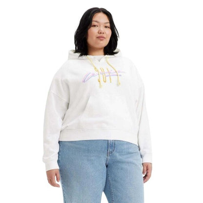 Front - Levis Womens/Ladies Authentic Graphic Hoodie