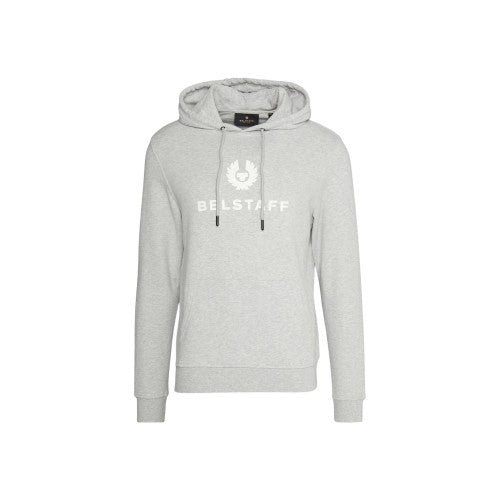 Front - Belstaff Mens Cotton Drawstring Hoodie