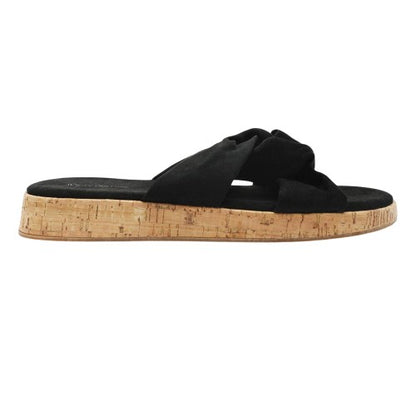 Front - Where´s That From Womens/Ladies Knotted Cork Sandals
