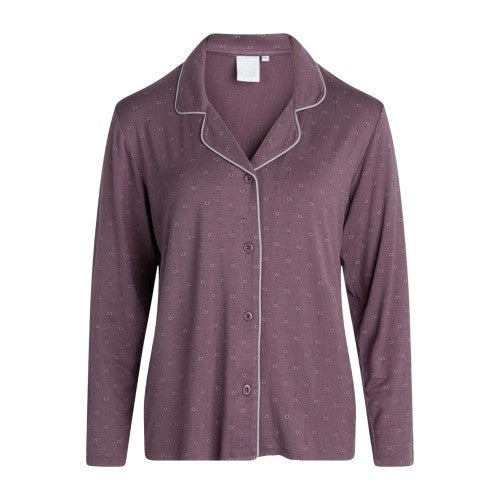Front - CCDK Copenhagen Womens/Ladies Joy Dotted Pyjama Top