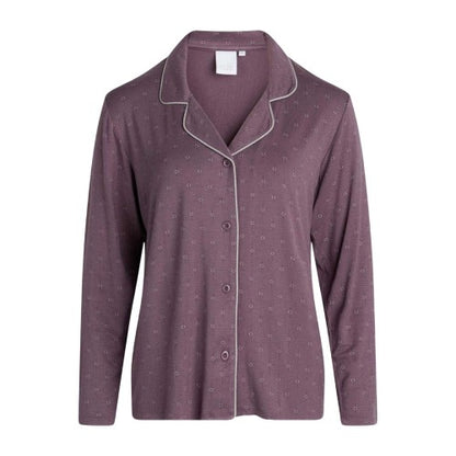 Front - CCDK Copenhagen Womens/Ladies Joy Dotted Pyjama Top