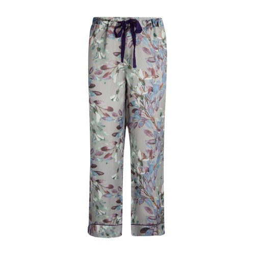 Front - CCDK Copenhagen Womens/Ladies Janet Leaf Print Pyjama Bottoms