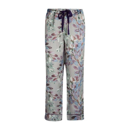 Front - CCDK Copenhagen Womens/Ladies Janet Leaf Print Pyjama Bottoms