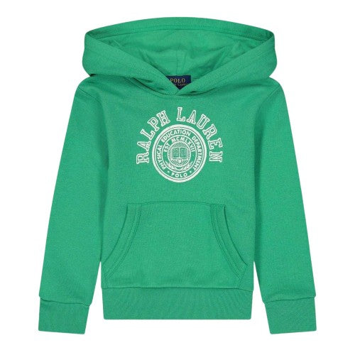 Front - Ralph Lauren Childrens/Kids Hooded Long-Sleeved Hoodie