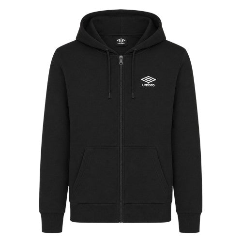 Front - Umbro Womens/Ladies Oversized Full Zip Hoodie