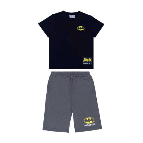 Front - Batman Childrens/Kids T-Shirt & Shorts Set