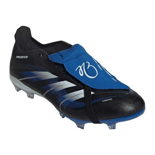 Front - Adidas Mens League Fold Over Synthetic Firm Ground Football Boots