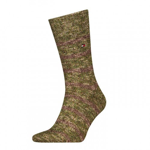 Front - Tommy Hilfiger Mens Crew Socks
