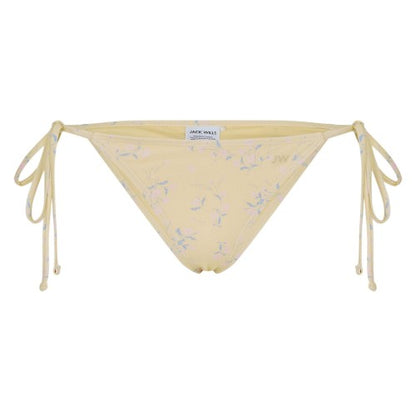 Front - Jack Wills Womens/Ladies Triangle Side Tie Bikini Bottoms