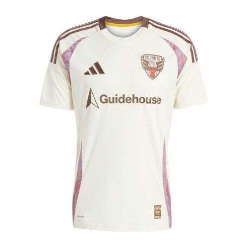 Front - DC United FC Mens 25/26 Adidas Away Jersey
