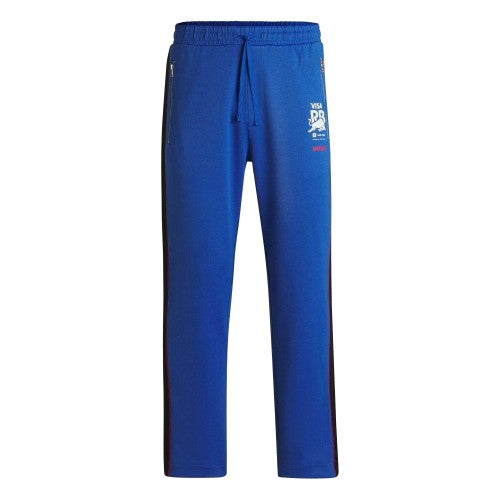 Front - Hugo Mens Racing Bulls Tracksuit Bottoms