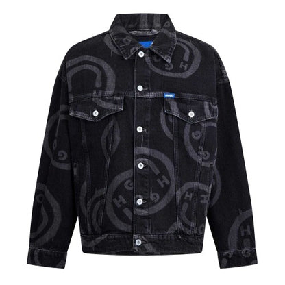 Front - Hugo Mens Wes Slim Denim Jacket