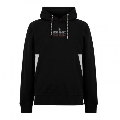 Front - Luke Mens Munich Lettering Print Hoodie