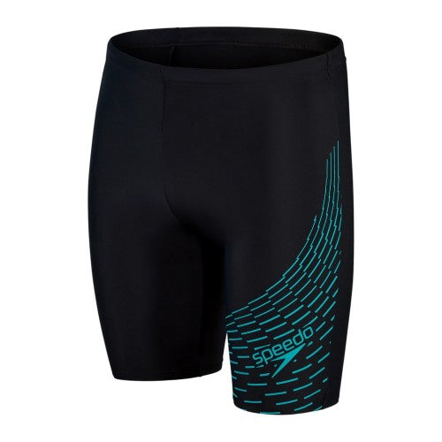 Front - Speedo Mens Medley Logo Swim Shorts