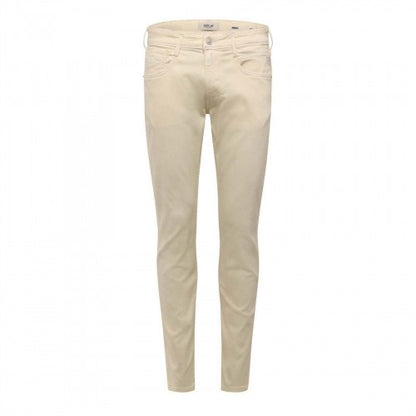 Front - Replay Mens Cotton Blend Slim Jeans