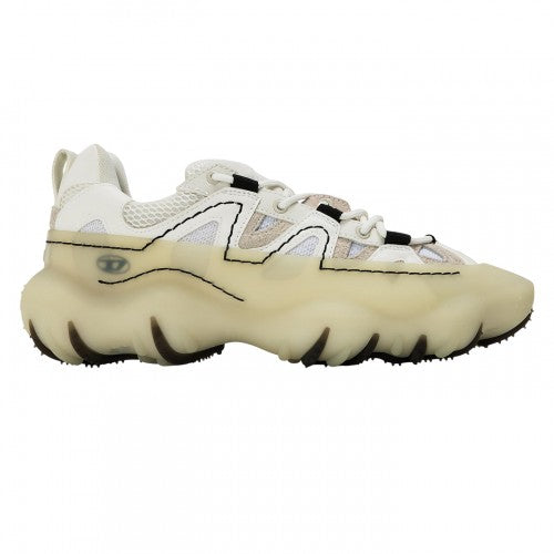 Front - Diesel Mens Prtype P1 Leather Trainers