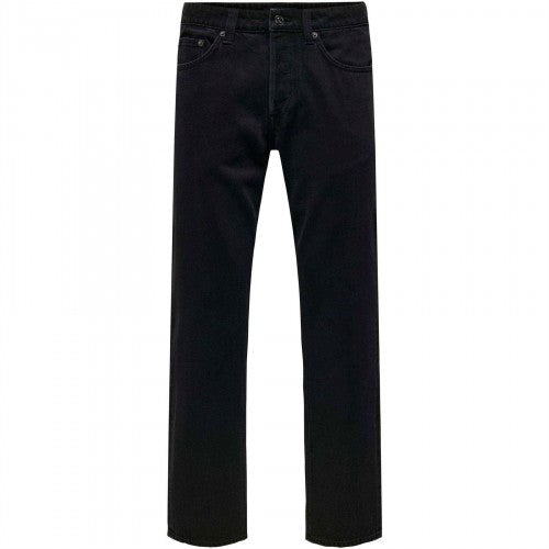 Front - Only and Sons Mens Denim Straight Jeans