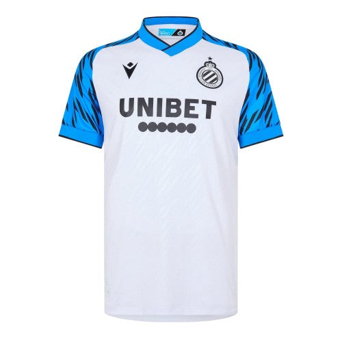 Front - Club Brugge KV Mens 23/24 Macron Away Shirt