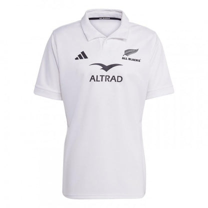 Front - Adidas Mens 2025 New Zealand All Blacks Polo Shirt