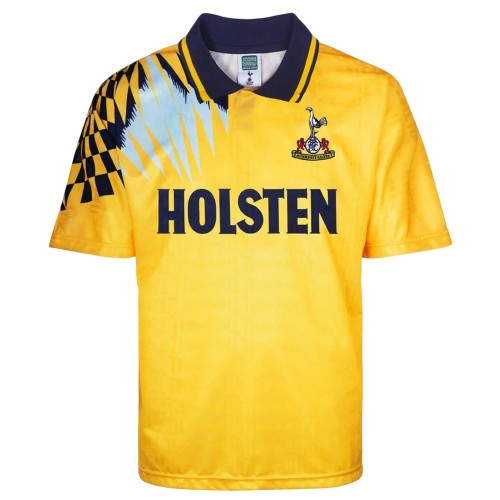 Front - Score Draw Mens 1992 Tottenham Hotspur FC Away Shirt
