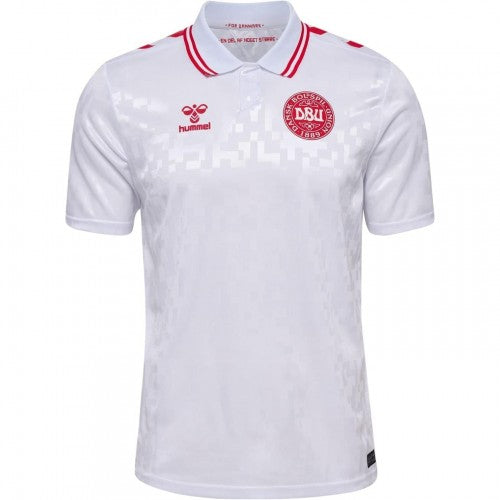 Front - Hummel Mens 24/25 Denmark Away Jersey