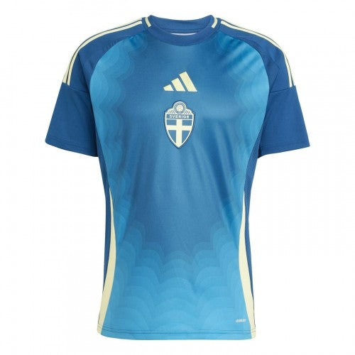 Front - Adidas Womens/Ladies 2025 Sweden FA Away Jersey